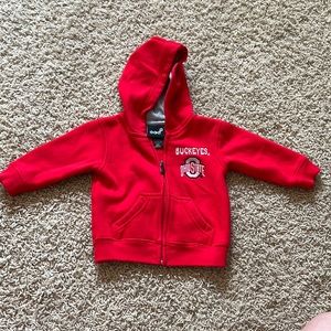 OSU Buckeyes zip-up Hoddie